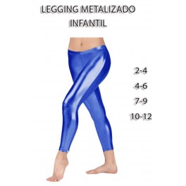 LEGGINGS METALIZADO AZUL OSCURO