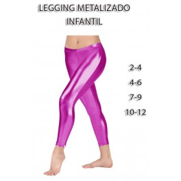 LEGGINGS METALIZADO FUCSIA