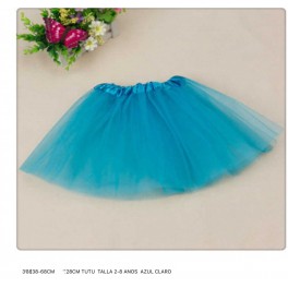 TUTU AZUL CLARO 38-68CM