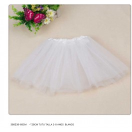 TUTU BLANCO 38-68 CM