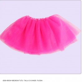 TUTU 38-68 CM FUCSIA