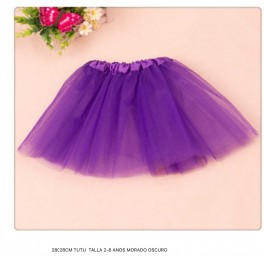 TUTU 38-68 CM MORADO OSCURO