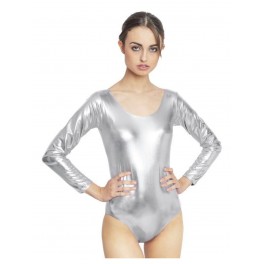 MAILLOT MANGA LARGA  PLATA 