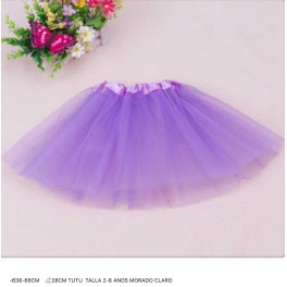 TUTU 38-68 CM MORADO CLARO