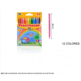  BIC CERAS 12 COLORES