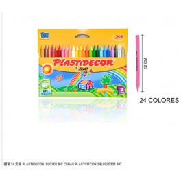 BIC CERAS 24 COLORES 