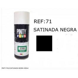 PINTURA SATINADA NEGRA